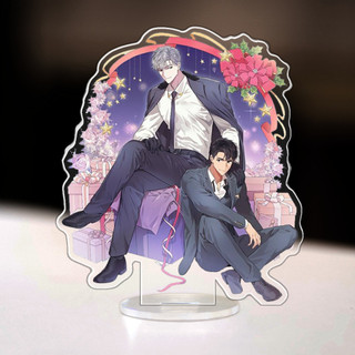 Moc khóa, mô hình standee, Tranh kính Passion Ilay Riegrow Jeong Taeui BL Manhwa Phụ kiện trang trí trưng bày