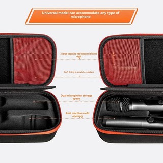 Túi đựng micro cho hộp tiệc Micrô không dây Hộp micro Bluetooth Hộp đựng du lịch di động