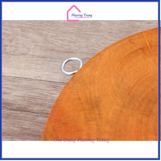 Thớt gỗ tự nhiên tròn dày 3cm Trường Thành nhiều size lớn 33cm đến 44cm - Phương Trang