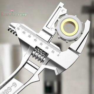 [Lostcorner] Bộ sửa chữa đa năng 6-68mm Dụng cụ cầm tay phòng tắm Cờ lê ống mở lớn Chìa khóa Đai ốc Công cụ sửa chữa nhà có thể điều chỉnh Cờ lê [Mới]