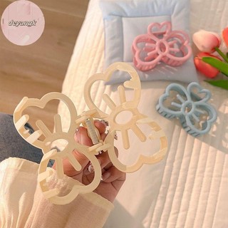 Deyangk Hàn Quốc Dễ Thương Nơ Nhựa Vuốt Kẹp Kẹo Màu Cua Cho Bé Gái Ngọt Vuốt Tóc Phụ Kiện Tóc Cho Nữ VN