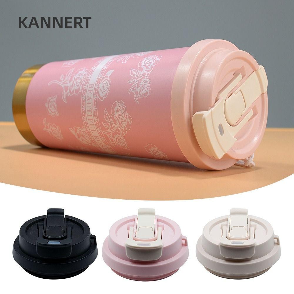 Nắp chai KANNERT, Nắp cốc thay thế Lily of The Valley, Nắp cốc bằng nhựa thời trang chống tràn cho phụ kiện chai