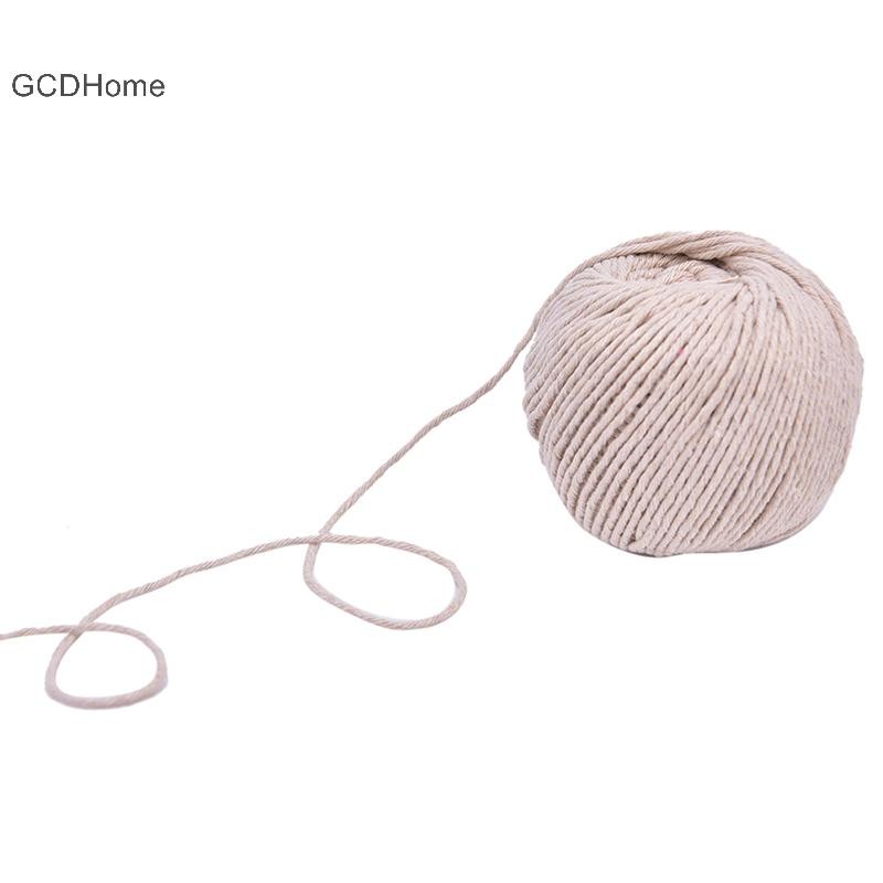 Gcdhome Dụng Cụ Nấu Ăn Cotton Twine Thịt Thịt Nướng Dây Thịt Xúc Xích Cà Vạt HOT