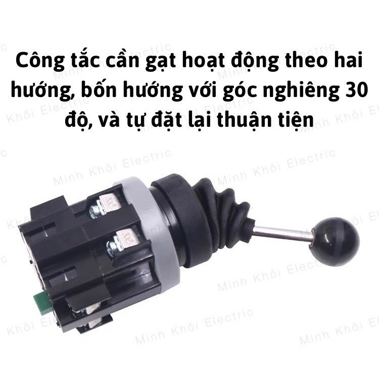 Công tắc cần gạt 2 vị trí,4 vị trí phi 22 XD2PA,công tắc cần gạt dài 2 hướng công tắc gạt giữ,công tắc hành trình gạt 4