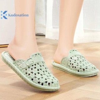Kudosation 2024 Mới Phong Cách Hàn Quốc Baotou Dép Sandal Nữ Mùa Hè Trong Nhà Và Ngoài Trời Thời Trang Và Thoải Mái Nửa Dép Đẹp