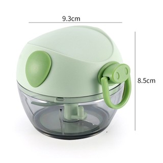 Máy xay tỏi ớt mini kéo tay đa năng hình heo kéo dây tiện lợi dễ sử dụng #A80
