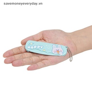 [savemoneyeveryday] 1 Bàn Chải Tóc Bé Gái Hoạt Hình Dễ Thương Lược Tóc Gấu Nhỏ Di Động Trẻ Em Bé Gái Bàn Chải Tóc Phụ Kiện Tóc [vn]
