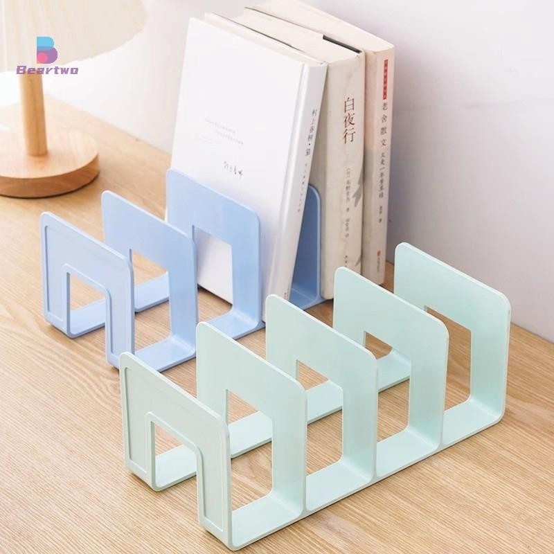 < beartwo > 4 Lưới Bookends Đứng Kệ Sách Để Bàn Trang Trí Giá Để Đồ Bookend Giá Đựng Sách Trường Văn Phòng Phẩm Văn Phòng Để Bàn Tổ Chức Tập Tin Đẹp