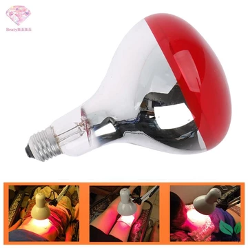 Heabety 220V 275W Bóng Đèn Hồng Ngoại Sử Dụng Cho Đèn Sưởi Hồng Ngoại Toàn Đầu Gối Khớp Giảm Đau Vật Lý Trị Liệu Đèn Mới