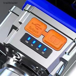 Trailblazer Đèn LED di động Đèn pin gắn ngoài trời chống nước Đèn pha mạnh mẽ USB có thể sạc lại Đèn lồng cắm trại có màn hình nguồn Mới