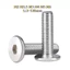 đầu lục giác dẹp mỏng phẳng Ốc vít inox 304 M2M2.5M3M4M5M6