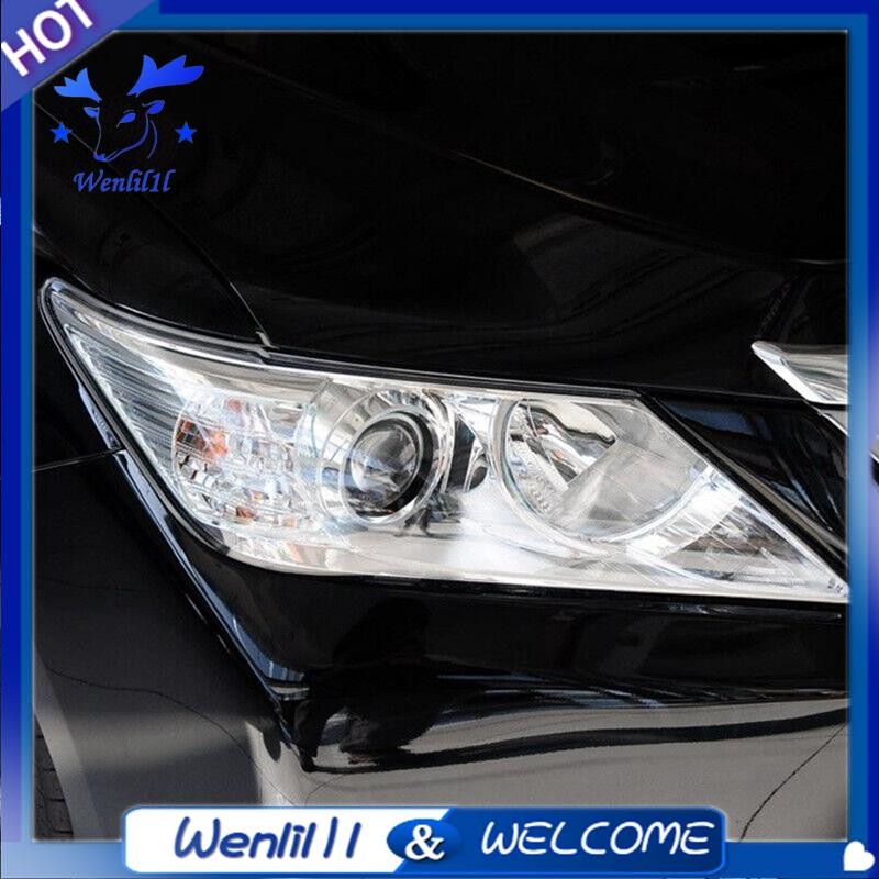 [Wenlil1l] Dành Cho Xe Toyota Camry 2012 2013 2014 Xe Phía Trước Đèn Pha Nắp Chụp Đèn Đầu Đèn Vỏ Phụ Kiện