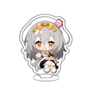 Móc Khoá, Mô Hình Standee Honkai: Star Rail Game Lunae Himeko Kafka Blade Bronya Trang Trí Bàn Học, Làm Việc