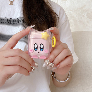 Kirby siêu sao cho Airpods4 AirPods 1 / 2 3 Pro Pro2 pro3 Bộ tai nghe Bluetooth không dây Vỏ bảo vệ tai nghe AirPods Pro i3 i4 pro3