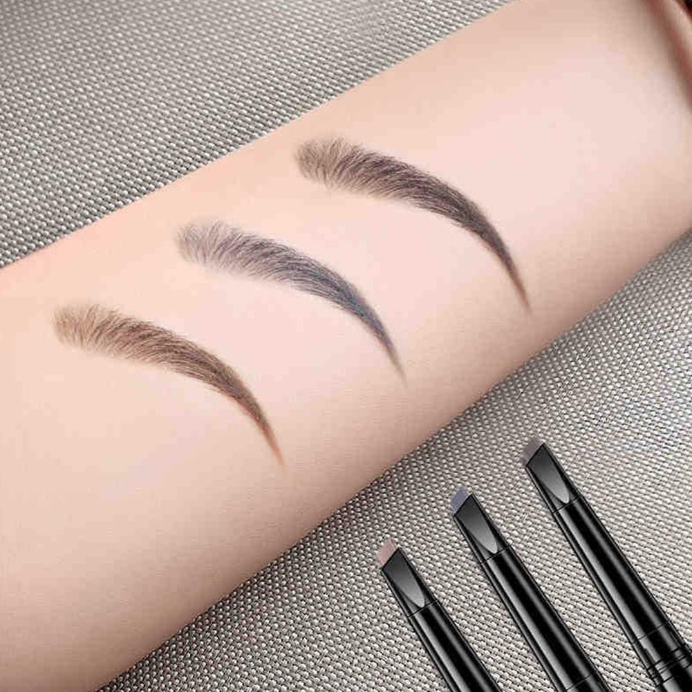 Hai Đầu Bút Chì Lông Mày Chống Thấm Nước Tint Tự Nhiên Lâu Dài Sơn Hình Xăm Lông Mày Dài F4c2