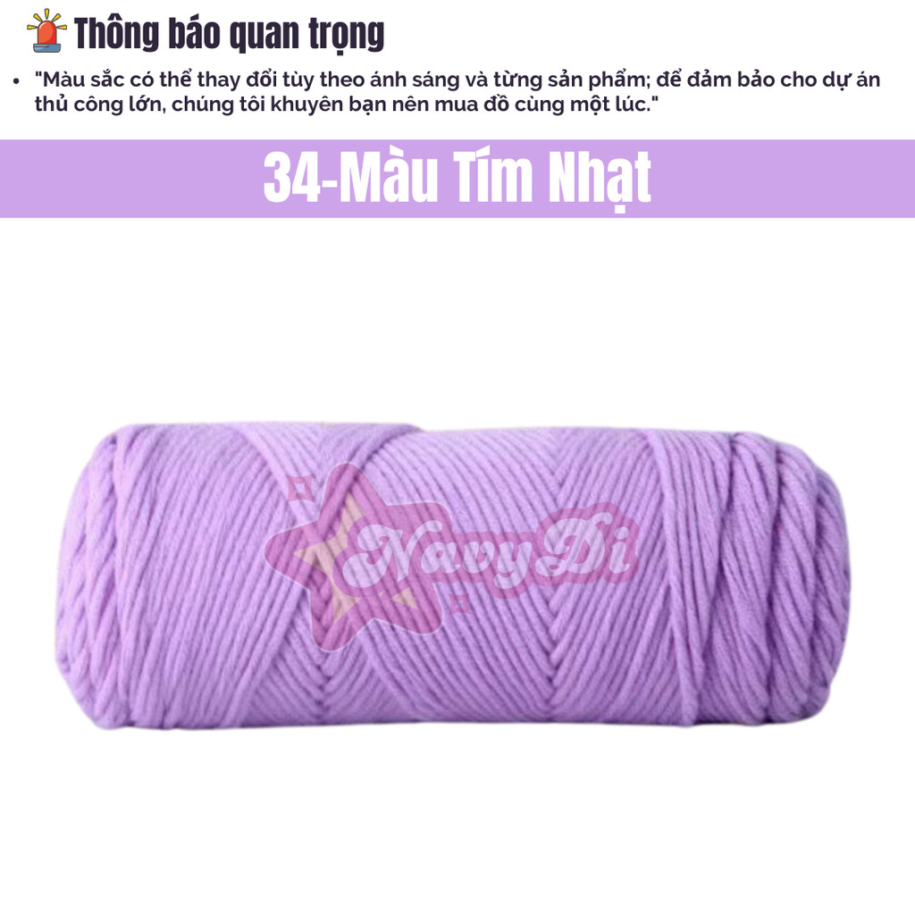 34-Màu Tím Nhạt