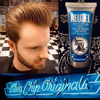Kem tạo kiểu giữ nếp trung bình độ bóng mờ Matte Styling Cream REUZEL 100ml [ TN ] [ TN ]