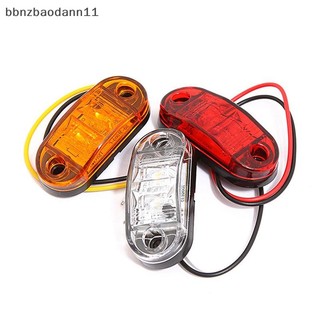[Bbnzdd] 1 Chiếc 10V 30V Đèn LED Bên Đánh Dấu Cảnh Báo Đuôi Xe Ô Tô Tự Động Đèn Bên Ngoài Xe Kéo Xe Tải Xe Tải Vàng Cam Trắng Đỏ BVAH