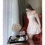 ĐÀM NHÚNG EO TAY DÀI 2 LỚP _ KHÁNH VY STORE_(41150) Nữ Thun xốp Nhật Women Dress