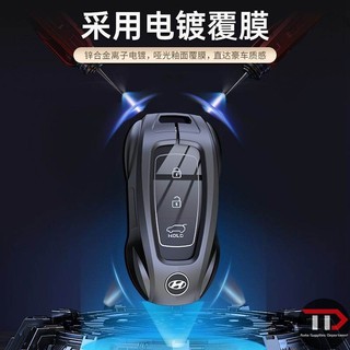 Vỏ chìa khóa xe hợp kim kẽm Hyundai Thích hợp cho ix35 Lang Motion Biểu đồ nổi tiếng hàng đầu Irante ix25 Yuedong Rena Yue Nafista