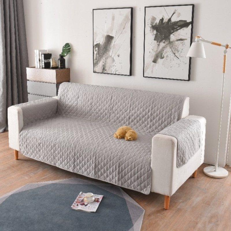Bộ Vỏ Kiểu Liềnbọc Ghế Sofa Hình Chữ Trượt Tiện Dụng 1/2/3 Chỗ Ngồi Kiểu Liền