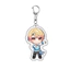 SQ3 Hatsune Miku Acrylic Móc Khóa Mặt Dây Chuyền Túi Phụ Kiện Anime Ngoại Vi QS3