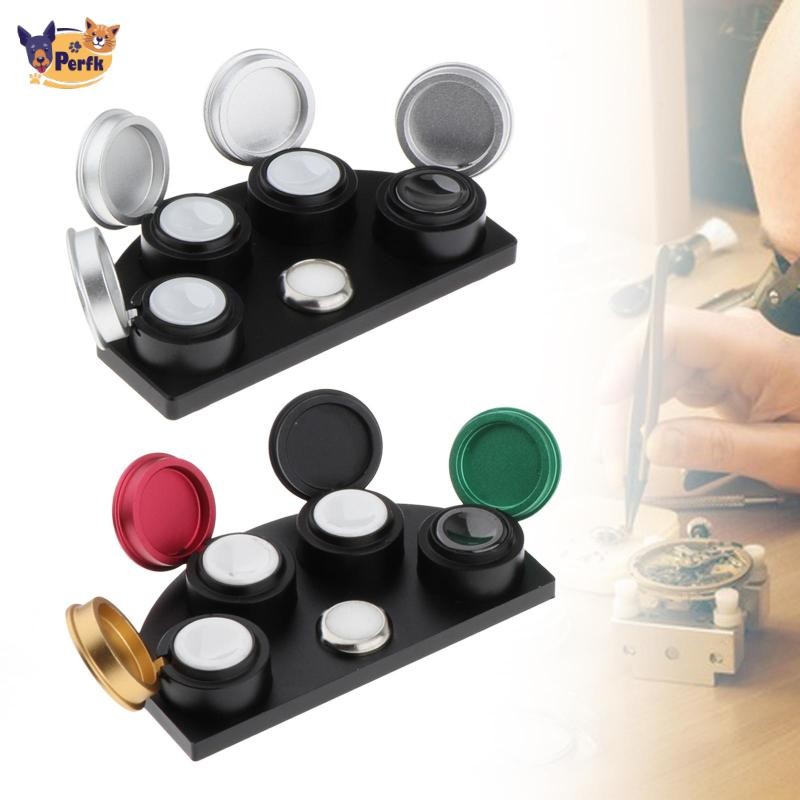 Đồng hồ Giá đỡ cốc dầu 4 món Phụ kiện đa chức năng Có thể tái sử dụng Sửa chữa thực tế