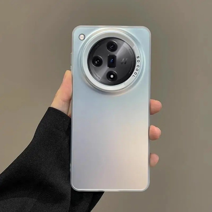 Dành Cho OPPO Find X7 Ultra Ốp Lưng OPPO Find X7 Ultra Ốp Lưng Điện Thoại Laser Kim Loại Màu Cực Quang Chống Sốc Ốp Lưng