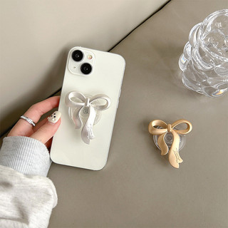 Kim Loại 3d Nơ Tròn Chắc Chắn Mặt Sau Dán Màu Trơn Griptok Giá Đỡ Điện Thoại P3