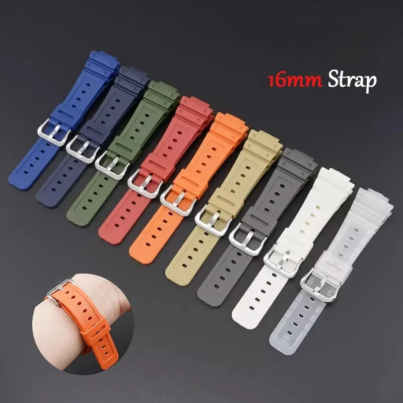 Dây đeo đồng hồ thay thế cho Casio G-Shock DW-5600 DW-6900 GW-M5610 GA-2100 Dây đeo đồng hồ thể thao TPU mềm
