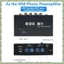 Box M1 mm Phono Preamp cho bàn xoay Máy ghi âm thanh nổi Mini HiFi với bộ khuếch đại tai nghe