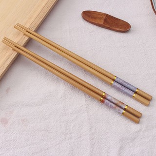 Đũa tre vân đá tự nhiên cao cấp kháng khuẩn dùng ăn cơm xuất khẩu sang trọng
