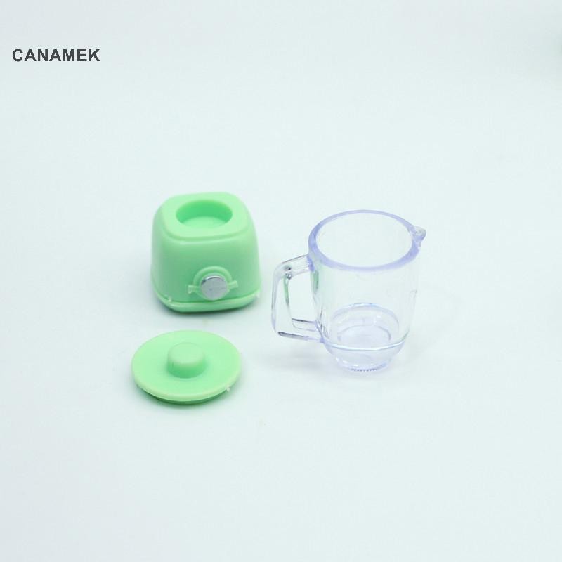 Canamek Bộ dụng cụ nhà bếp mô phỏng 1/12 cho nhà búp bê: lò nướng, nồi cơm thu nhỏ
