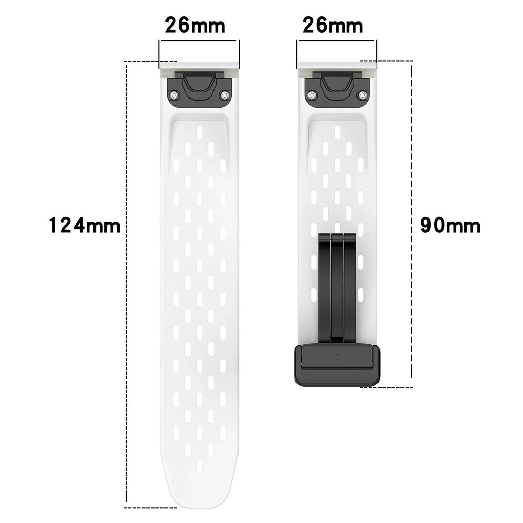 Dây đeo vừa vặn nhanh 26mm 22mm 20mm cho Garmin Fenix 8 7X 7 Pro Fenix 6X 6 5X 5Plus Tactix 7 Forerunner 965 955 dây đeo silicon
