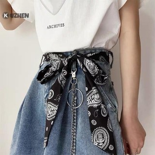 KUZHEN Dài Nhỏ Lụa Satin Khăn Nữ Thắt Lưng Trang Trí Nữ Vát Cổ Khăn Hàn Quốc Đa Năng Tóc Ruy Băng HOT