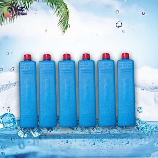 Dovewill 6 Chiếc Đá Pha Lê Hộp Đá Tủ Đông Khối Làm Mát Đá Gói Đá Làm Mát Cho Gia Đình Du Lịch Cắm Trại Điều Hòa Quạt