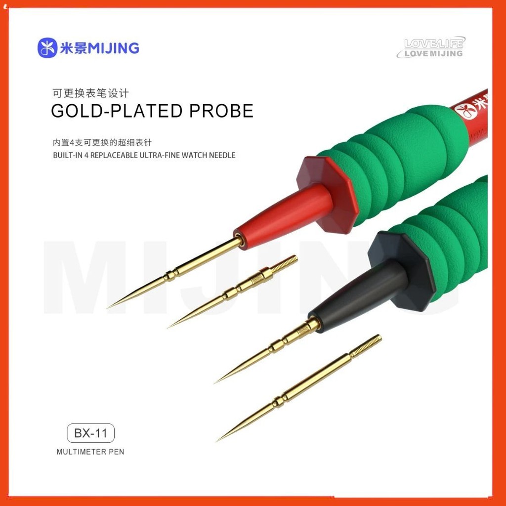 Que đo đồng hồ vạn năng MIJING BX11 kèm bộ đầu thay thế