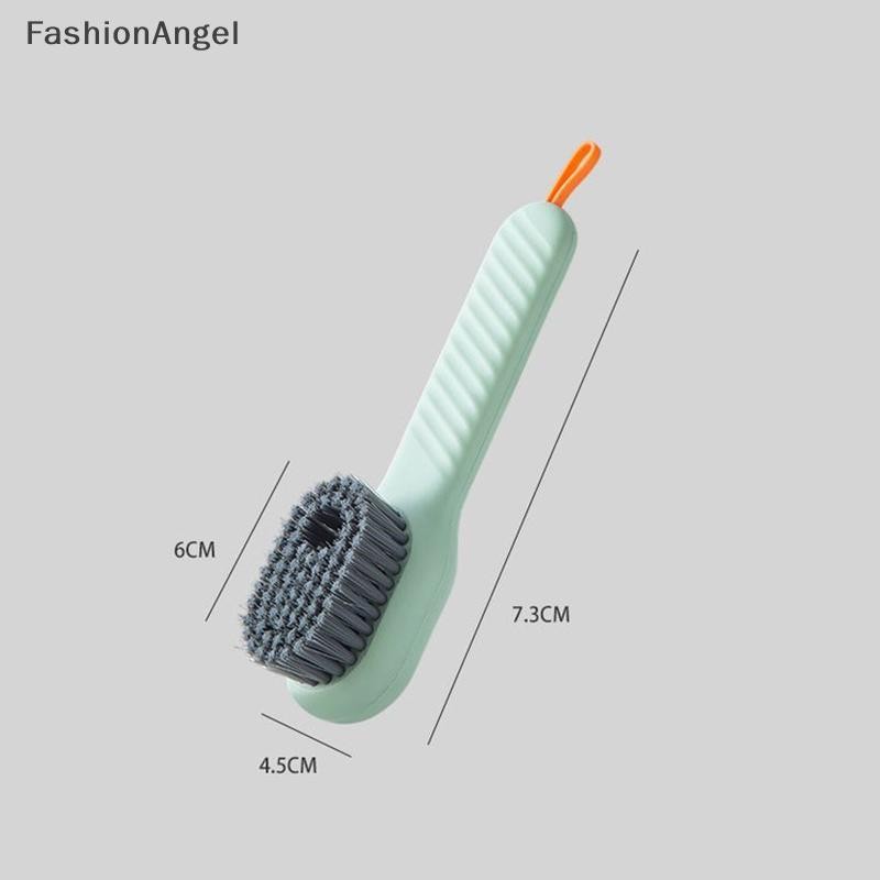 FashionAngel 1 Giày Giặt Plus Bàn Chải Giày Lỏng Đa Năng Bấm Mềm Bàn Chải Giày Tay Cầm Dài Bàn Chải Quần Áo Cleaing Dụng Cụ VN