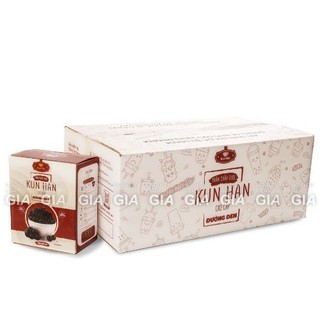 [Ảnh thật] [THÙNG 10 HỘP] Trân châu tươi Kunhan Minh Hạnh cao cấp đường đen bịch 2kg