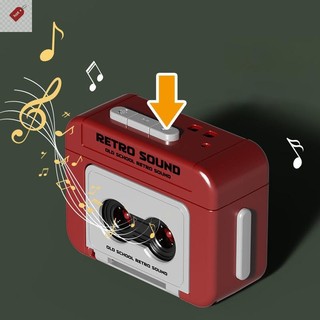 Máy ghi âm sáng tạo ALIK Mặt dây chuyền di động Băng Cassette âm thanh nhỏ Máy ghi âm cổ điển VN