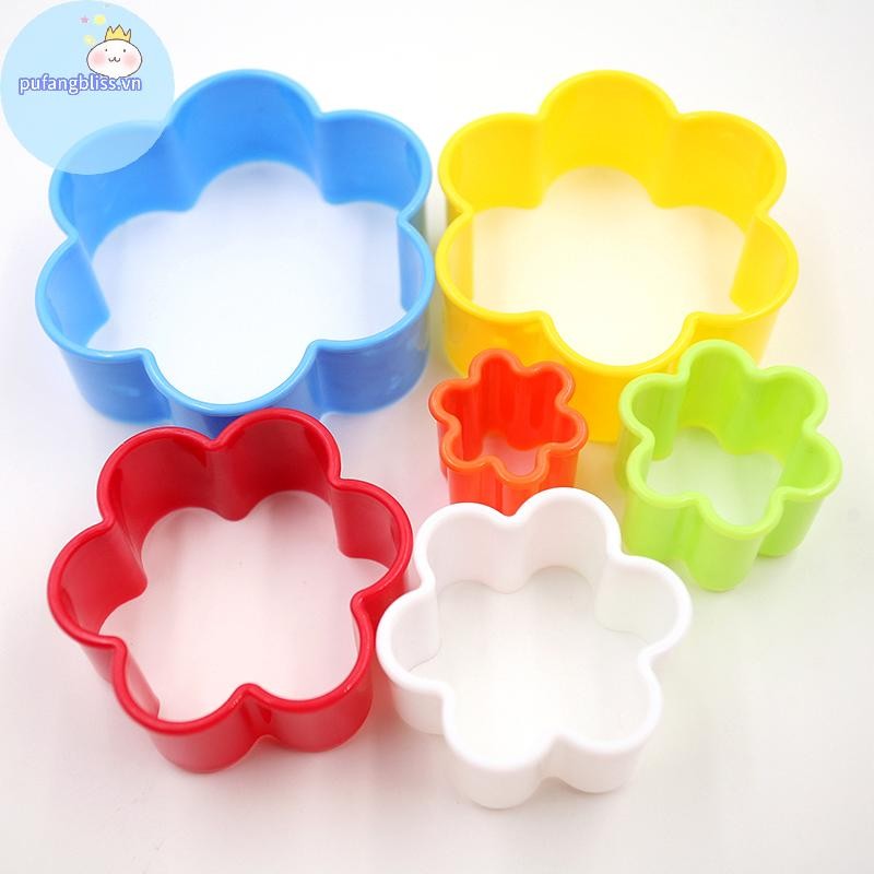 Pufangbliss Fondant Bánh Quy Làm Bánh Quy Khuôn Khuôn Cắt Cạnh Đảng DIY Nhựa Dụng Cụ VN