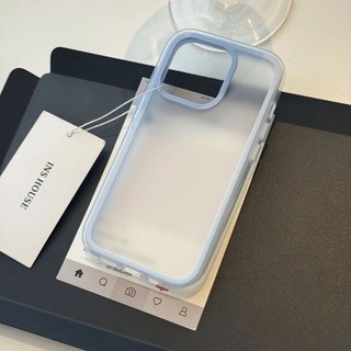 Khung Màu Sắc Sang Trọng Mờ 3 Trong 1 Ốp lưng iPhone16 Pro Max 15 14 13 12 11 Pro Max Chống Sốc Bảo Vệ Camera Ốp Lưng Cứng Chống Rơi