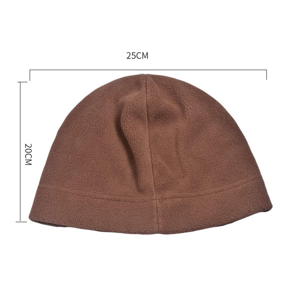 Jkdesign Chạy Xe Đạp Mũ, Mũ Bò Nỉ Lông Cừu Cực, Mùa Đông Ấm Áp Mềm Mại Nhẹ Mũ Thể Thao Cho Nam Nữ