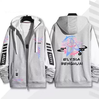 Áo Khoác Cosplay Honkai - Ngôi Sao Đường Sắt Elysia, Phù Hợp Unisex, Dài Tay