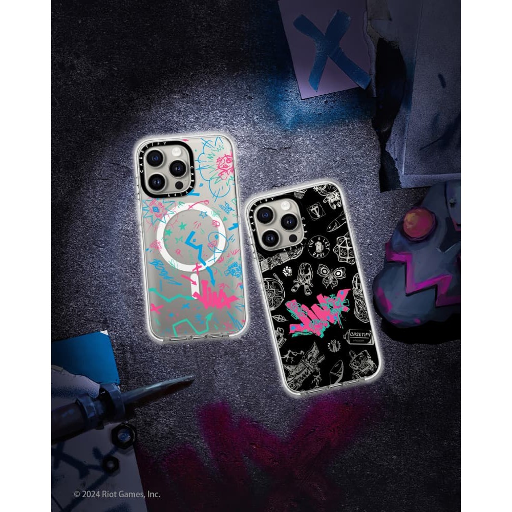 iPhoneアクセサリー CASETIFY Jinx Graffiti case Show Your Colors | CASETiFY