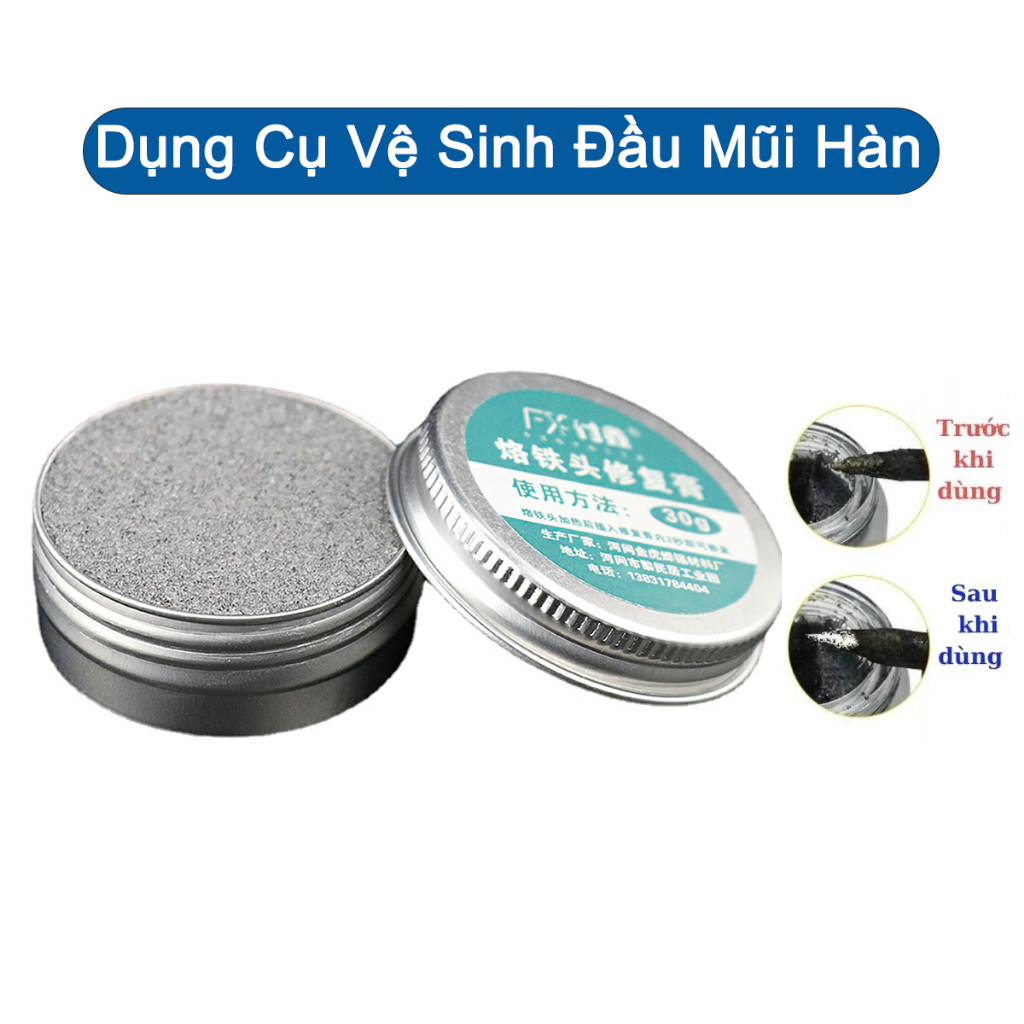 Bột vệ sinh mũi hàn , chất làm sạch đầu mỏ hàn 30g - Dụng Cụ Vệ Sinh ...