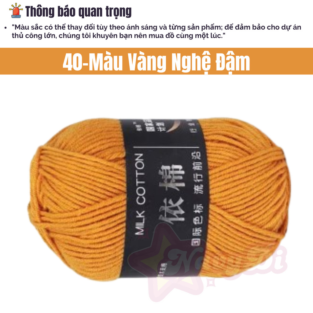 40-Màu Vàng Nghệ Đậm
