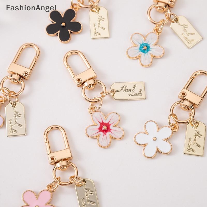 FashionAngel 1 chiếc Keycha phong cách kim loại Ins bán chạy của Hàn Quốc