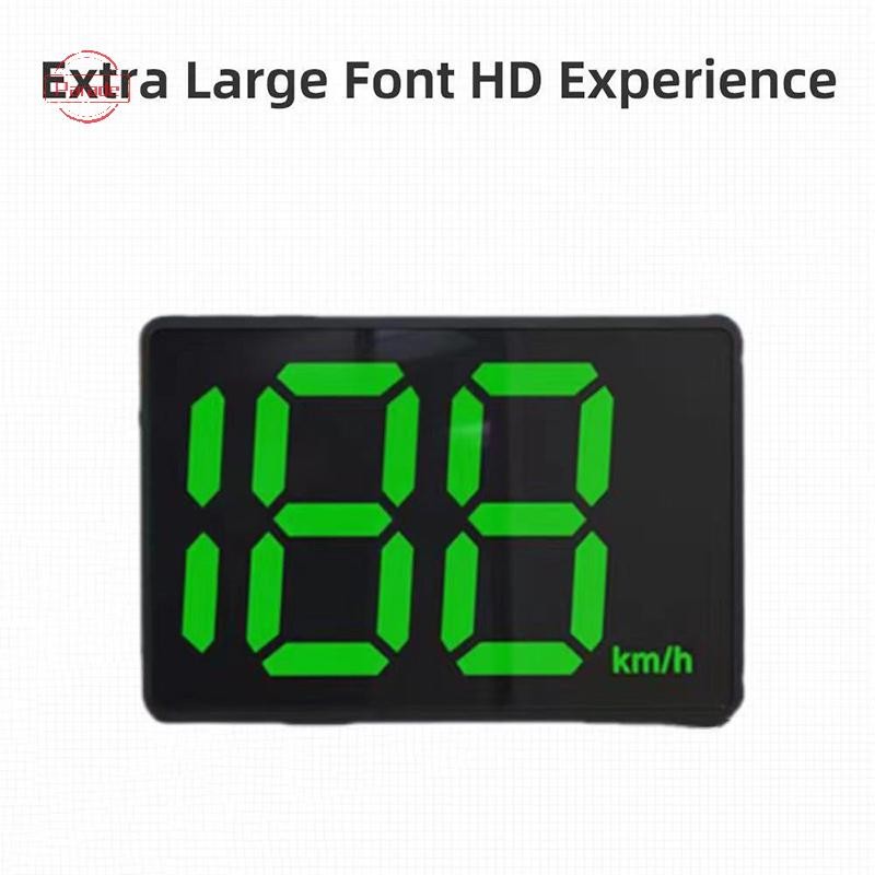 Parade GPS Đồng hồ tốc độ kỹ thuật số ô tô HUD -up Màn hình Eletronicos Tiện ích tốc độ Inteligentes cho tất cả các đồng hồ đo tốc độ ô tô KM / H VN