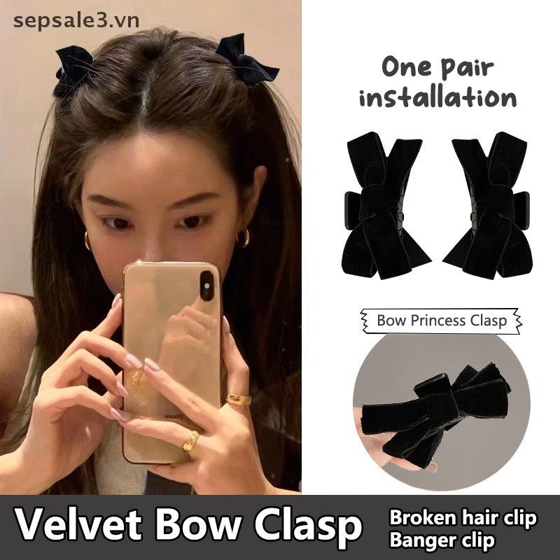 # VN # 1PC Nơ Ngọt Ngào Tóc Nhỏ Vuốt Kẹp Công Chúa Nhung Nơ Vuốt Kẹp Mũ Bé Gái Nữ Phụ Kiện Tóc Hàn Quốc.